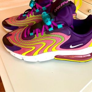 Nike air purple sneakers